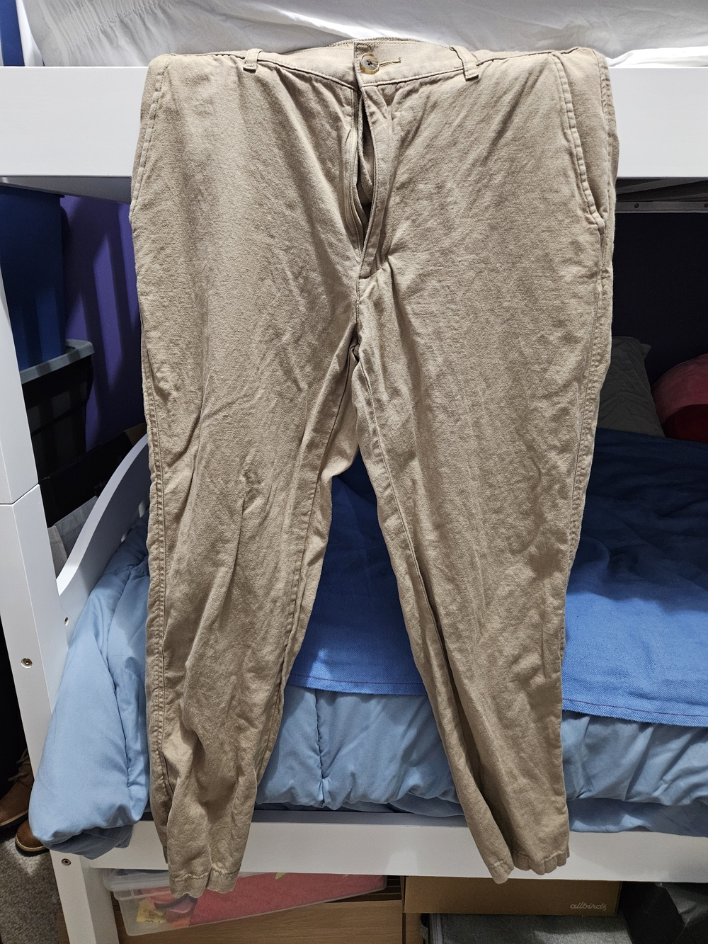 Uniqlo Men's Tan Chinos